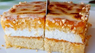 EL PASTEL MÁS RICO Y FÁCIL EN UNOS MINUTOS ¡ SIN LEVADURA MUY ECONÓMICO🤤 TARTA SAN MARCOS❤ [upl. by Annairt]