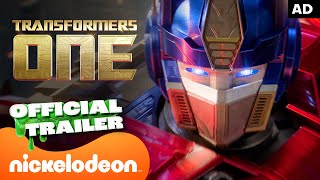 Transformers One 2024  NEW MOVIE  Official Trailer  Nickelodeon [upl. by Aldrich]