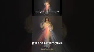 Full video below St Faustina receives Divine Mercy image from Jesus jesusitrustinyou [upl. by Alebasi51]