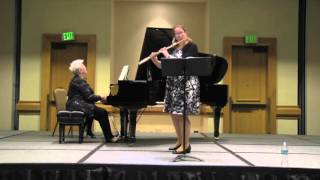 Fantasie Melancolique by MA Reichert  Kristen Stoner flute and Dianne Frazer piano [upl. by Lama]