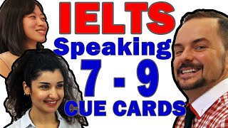 IELTS Speaking Part 2  Cue Card  Band 7 vs Band 9 Answers [upl. by Narag]