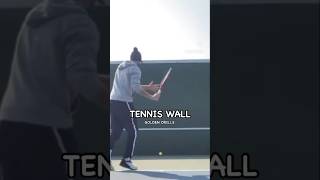 TENNIS WALL TRAINING  GOLDEN DRILLS👌tenfitmen tennisdrills tennistips tennistraining [upl. by Naji]