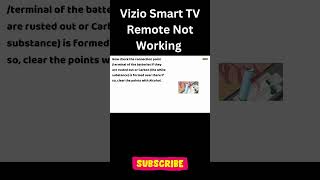 Vizio Smart TV Remote Not Working shorts shortsvideo [upl. by Sibyl]