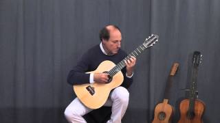 Massimo Agostinelli plays Santiago De Murcia Preludio e Allegro [upl. by Elbas]