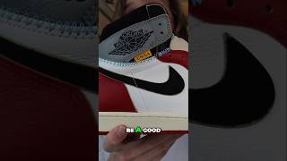 QUICK LOOK👀UPCOMING AIR JORDAN 1 X UNION LA “CHICAGOSHADOW” sneakers unboxing [upl. by Cullie]