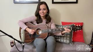 Sierra Hull  quotWildwood Flowerquot  PRS SE Parlor Guitar Demo for Guitar World [upl. by Suedaht334]