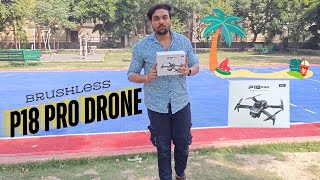 P12 amp P18 Pro Dual Camera  Brushless Drone To Buy Now India  Gps 🔥drone [upl. by Nolan]