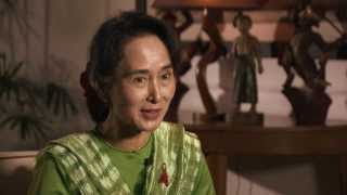 Nobel laureate Daw Aung San Suu Kyi calls for zero discrimination [upl. by Ahsienal]