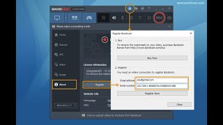 Register Bandicam Free for Lifetime in 2023 New Trick  Best screen Recorder App For PC [upl. by Heywood]