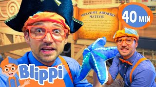 Blippi Explores Science at the Childrens Museum  BEST OF BLIPPI TOYS  Educational Videos for Kids [upl. by Belter]