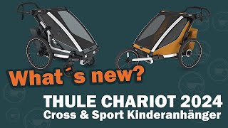 THULE Chariot 2024  Was ist neu am CROSS und am SPORT  Kurzinfo [upl. by Fraser511]