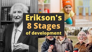 Eriksons Psychosocial Theory 8 Stages of Personality Development [upl. by Wager]