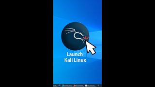 Want Kali Linux on your Windows 💻🐉 KaliLinux WSL Windows10 Cybersecurity [upl. by Aicilic703]