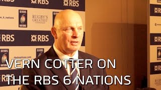 Vern Cotter on the RBS 6 Nations and England [upl. by Yaner]