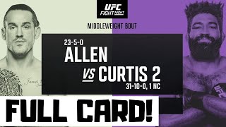 UFC Fight Night Allen vs Curtis 2 Predictions amp Full Card Breakdown  UFC Vegas 90 Betting Tips [upl. by Bender141]