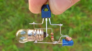 Cool Circuit Using Only One Transistor [upl. by Acinomad]