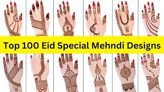 Top 100 Simple and Amazing Eid Special Mehndi Design for Back Hand  Eid 2024 Special Designs [upl. by Ormsby369]