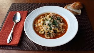 Sausage Pasta Fazool Pasta e Fagioli Recipe  How to Make Pasta Fazool [upl. by Dunston178]