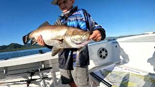 Lake Proserpine Barra with the Average Angler [upl. by Ybhsa]