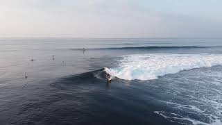 Surfing glassy waves K59 Surf Resort El Salvador [upl. by Kcirdneked]