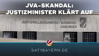 Misshandlungen in JVA Justizminister Eisenreich steht Rede und Antwort [upl. by Callista]