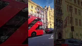 shorts 🇬🇧 WELCOME TO LONDON BUS TOUR Whitehall Big Ben london travel [upl. by Douglass]