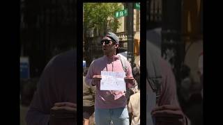 Columbia University Student Protestor Interview [upl. by Barlow]