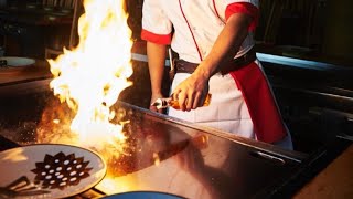 Benihana Teppanyaki in Doha Qatar [upl. by Liauqram]