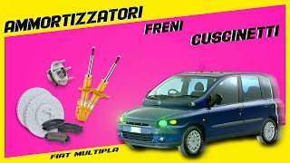 Freni ammortizzatori e cuscinetti  Fiat MULTIPLA [upl. by Allenotna99]