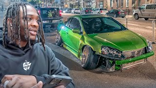 BROOKLYN IN A CAMBERED STANCE CAR GONE WRONG [upl. by Akinit]