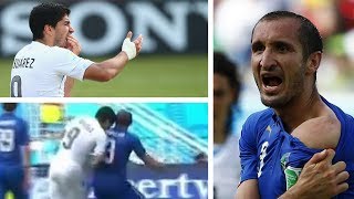 SUÁREZ BITES CHIELLINI  My Thoughts [upl. by Welby]