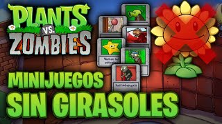 ¿Es posible terminar los MINIJUEGOS de Plantas vs Zombis SIN GIRASOLES y SIN SETAS SOLARES [upl. by Karwan151]