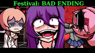 Friday Night Funkin  Festival BAD ENDING FNF Mod [upl. by Zwart]