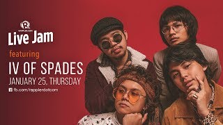 Rappler Live Jam IV Of Spades [upl. by Snowman]