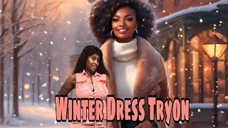 These Thick Heels Are Beautiful For Winter Dresses winterdresshaul fyp foryourpage pinkiedabney [upl. by Mareah369]