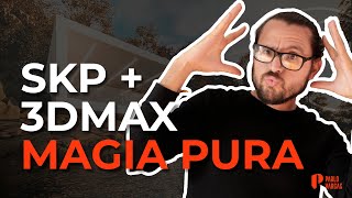 😏 ¿CÓMO IMPORTAR BIEN DE SKETCHUP A 3DMAX  No modeles más en 3DMax  Pablo Vargas [upl. by Yerahcaz]