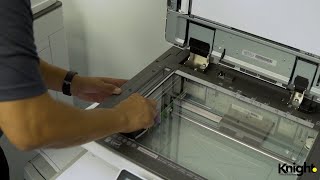 Removing Lines Streaks and Dots on Lanier  Ricoh  Savin Copiers [upl. by Adnirb]