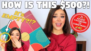 This is Worth 500 BUT HOW Feelunique Advent Unboxing 25 Calendars of Christmas 16 [upl. by Ayokahs]