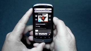 Winamp for Android Demonstration Video  Mobilissimoro [upl. by Ettelra786]