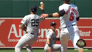 Gleyber Torres makes another ridiculous play Yankees vs Orioles [upl. by Natasha]