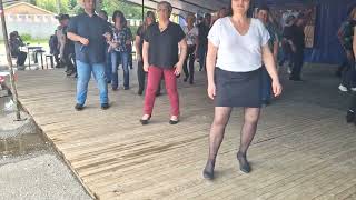 Get out the bar  line dance demonstration and teach [upl. by Allin278]