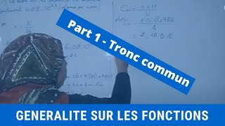 Généralité sur les fonctions  correction dun devoir surveillé  exercices corrigés  Part 2  tcs [upl. by Notgnilra]