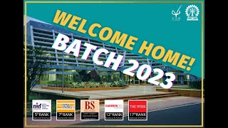 Welcome Batch of 2023  VGSoM IIT Kharagpur [upl. by Lebisor]