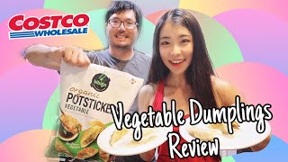 Costco Bibigo Vegetable Dumplings ReviewCostco Vegetarian Dumplings Asian Approved [upl. by Schick]