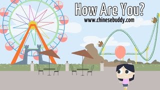 Learn Chinese  How Are You in Chinese  Fun Song [upl. by Cantu545]