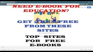 Free Download any paid book  Read books online free  Technical books  Top 6 websites [upl. by Airbmak]