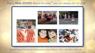 Claire Sheres 1 Agent in Woodfield Country Club 561 414 4146 Interviewed by John Weekes Real Estate [upl. by Pudendas687]