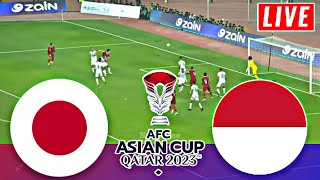 Indonesia vs Jepang Live Score Ruslt  Piala Asia 2023 football  japan vs indoniesa [upl. by Chasse]