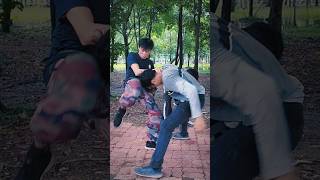 Self defense 1 vs 2 part 2 selfdefence martialarts fighting shorts [upl. by Euqirne]