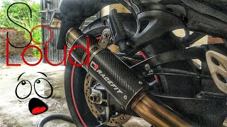 Hayabusa Racefit Exhaust Sound [upl. by Behl]